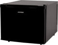 Syntrox 35L Mini-Kühlschrank Schwarz mit LED-Beleuchtung, Leise und Einfach zu Reinigen