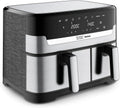 Tefal Dual Drawer Heißluftfritteuse 8,3 L mit Jamie Oliver - Airfryer mit Doppelkammer & Grill, 8 Programme, Sync-Funktion, fettarm & energiesparend EY90JDE1