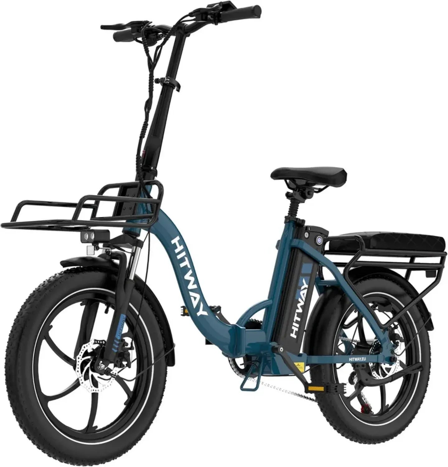 HITWAY E-Bike 20 Zoll, 250W Motor, Faltbares Elektrofahrrad mit 70-150 km Reichweite, 7-Gang Pedelec, APP-Steuerung, IP54 Wasserschutz
