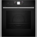 NEFF Einbau-Backofen 60x60 cm, Slide&Hide, TFT-Display, Bratenthermometer, Schwarz