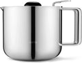 Aarke Edelstahl-Thermokanne, doppelwandig, kompatibel mit Kaffeemaschinen, 10 Tassen, 1,25L