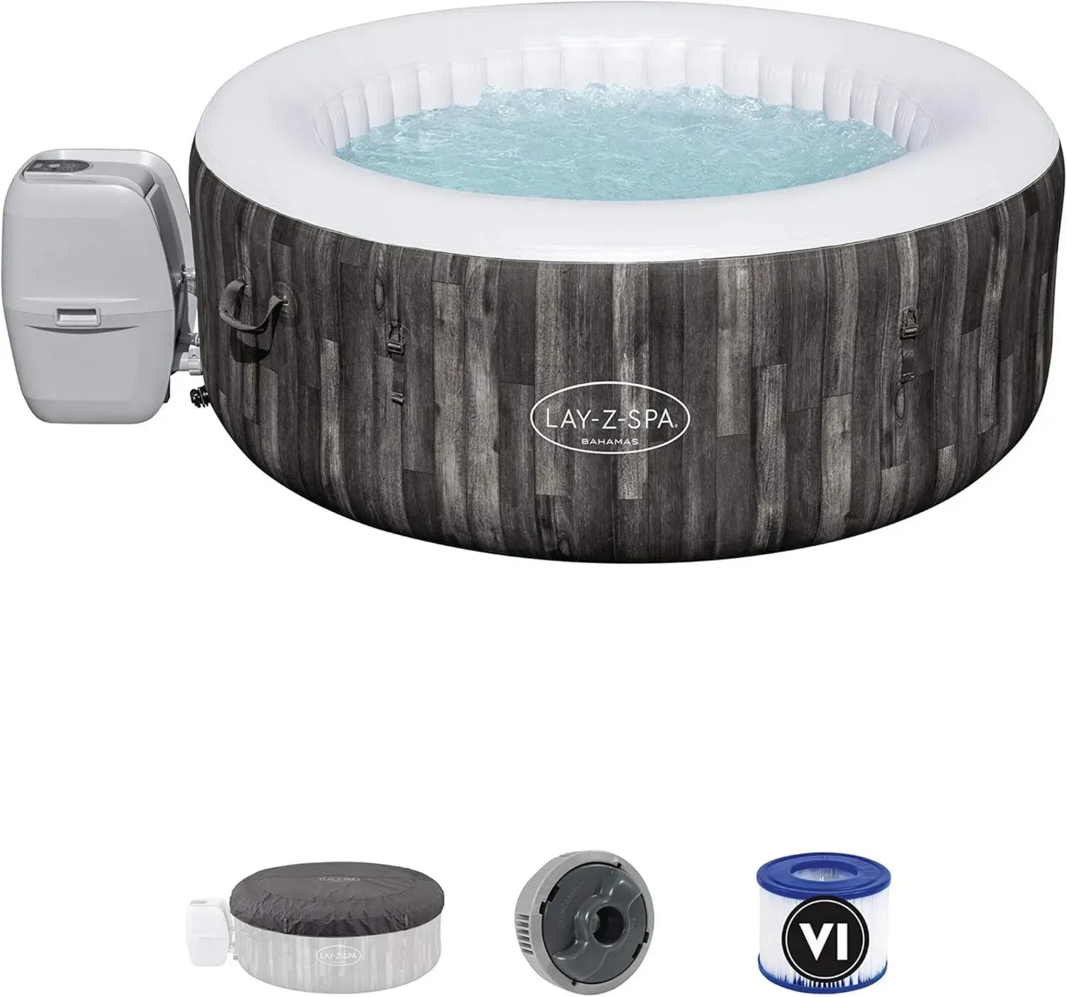 Bestway Lay-Z-Spa Bahamas AirJet aufblasbarer Whirlpool