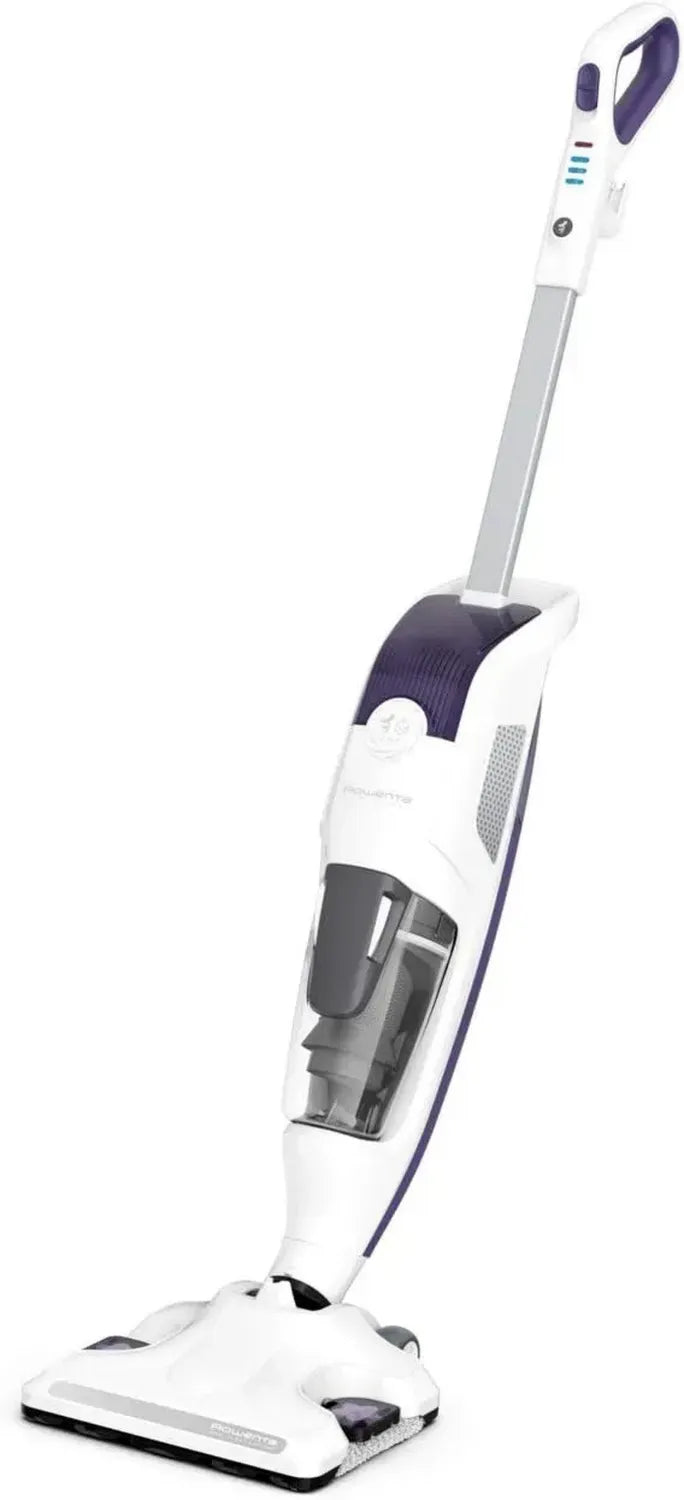 Rowenta Clean&Steam Revolution Dampfreiniger – Effektives Saugen und Waschen, 99,9% Bakterienentfernung, ideal für alle Bodenarten, ohne Chemikalien, mit ätherischem Öl-Diffusor