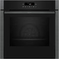 NEFF Einbau-Backofen mit Slide&Hide Tür, Air Fry Funktion, Pyrolyse, Graphitgrau